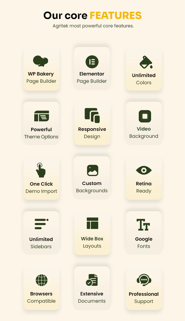 Agritek - Agriculture, Dairyfarm and Gardening WordPress Theme