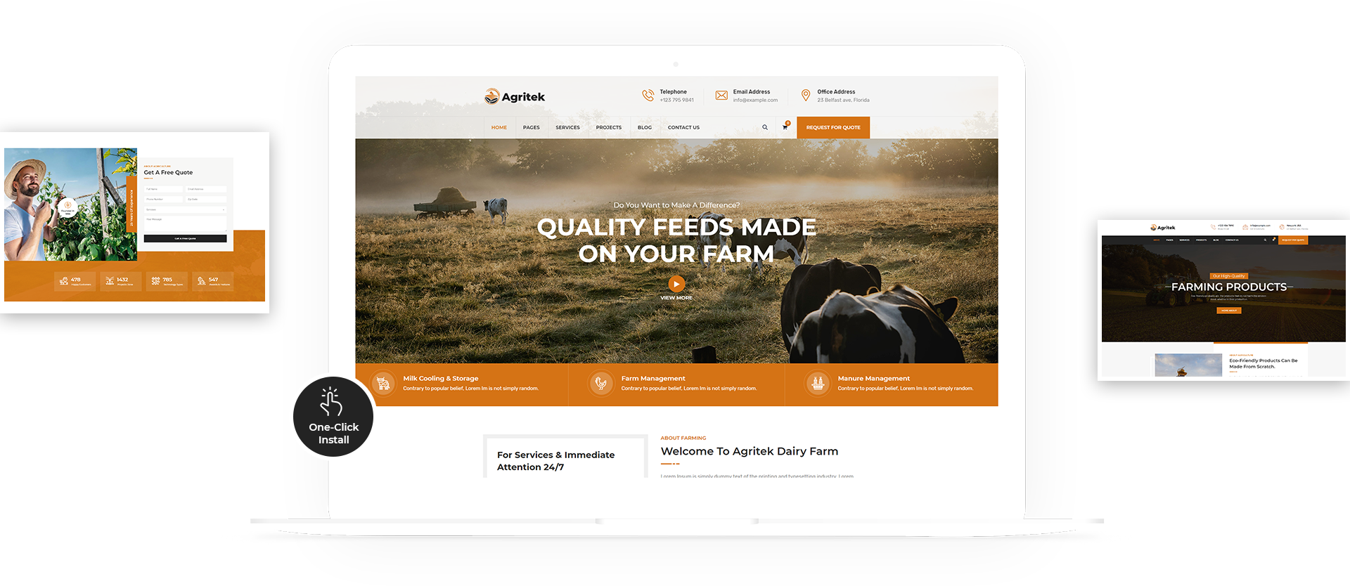Agriculture WordPress Theme Demo